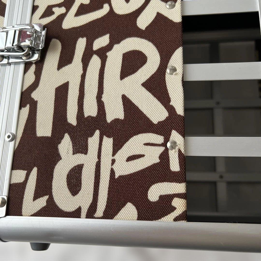 ペットハードキャリーバッグブラウン系小物入れ付き