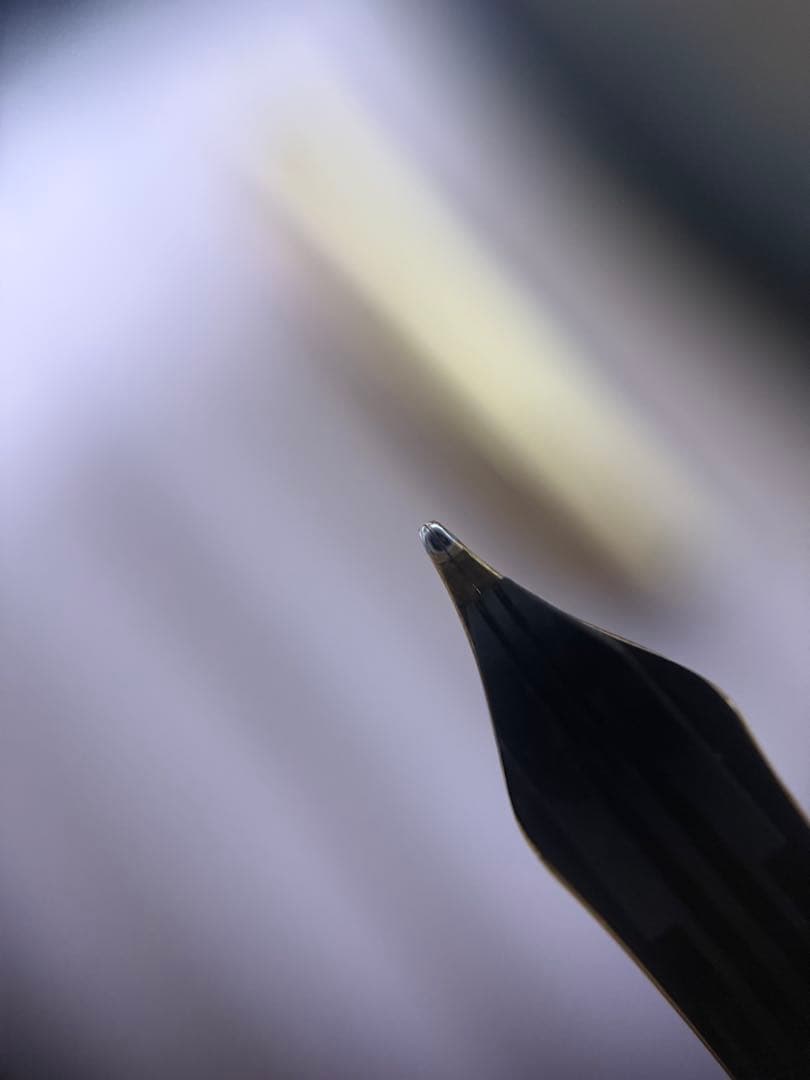 モンブラン万年筆742N、ペン先はKM