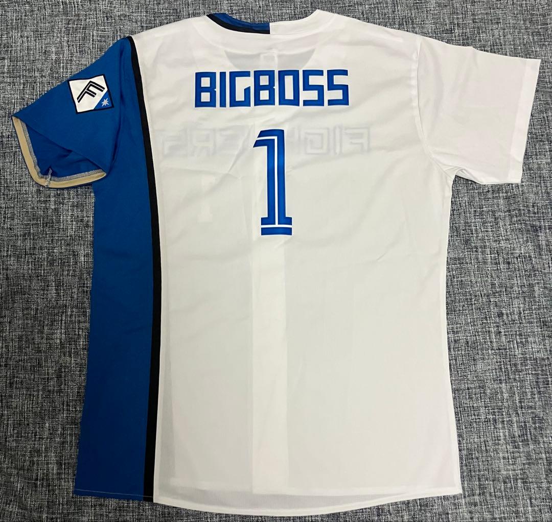 美品 新庄剛志 2022年限定 BIGBOSS表記 レプリカユニフォーム L