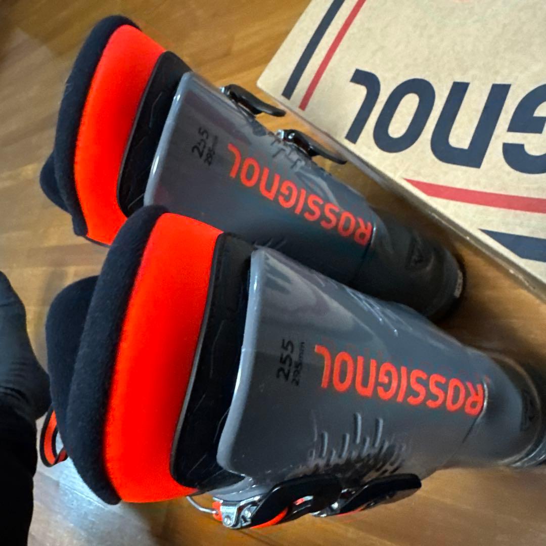 ROSSIGNOL 子ども用スキーブーツ グレー/オレンジ25.5