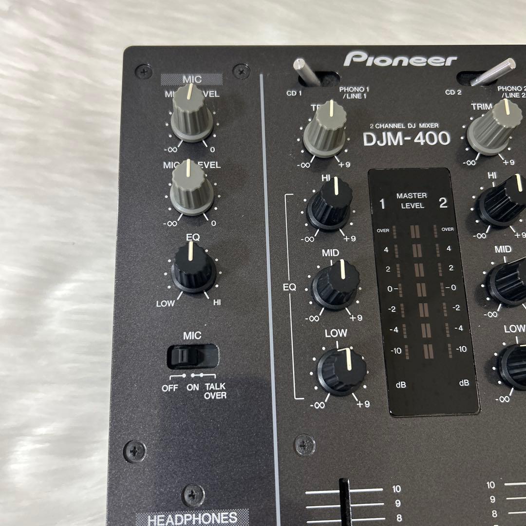 Pioneer DJM-400 2チャンネル DJミキサー