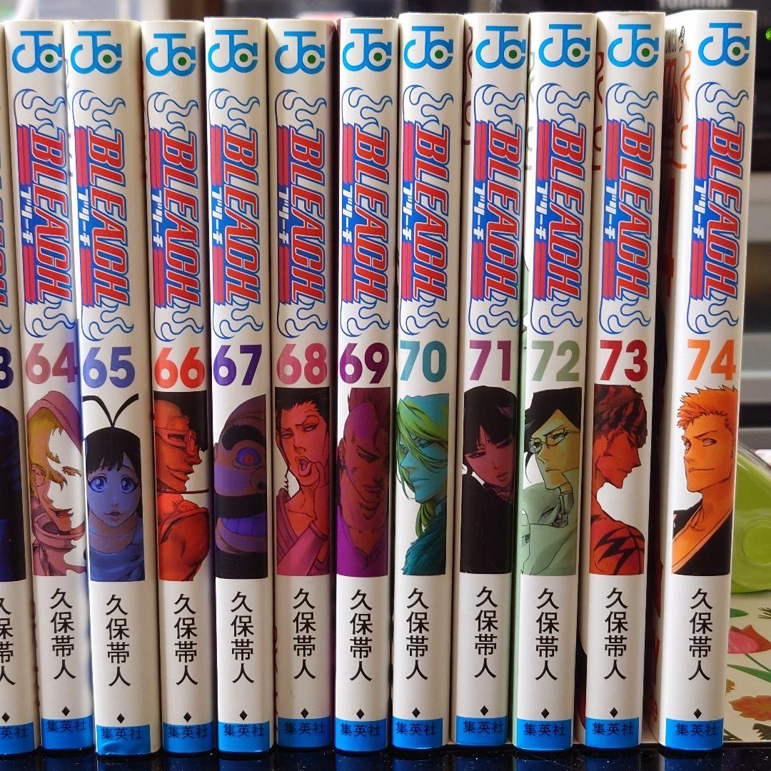 久保帯人『BLEACH』1巻～74巻 全巻＋別巻3冊