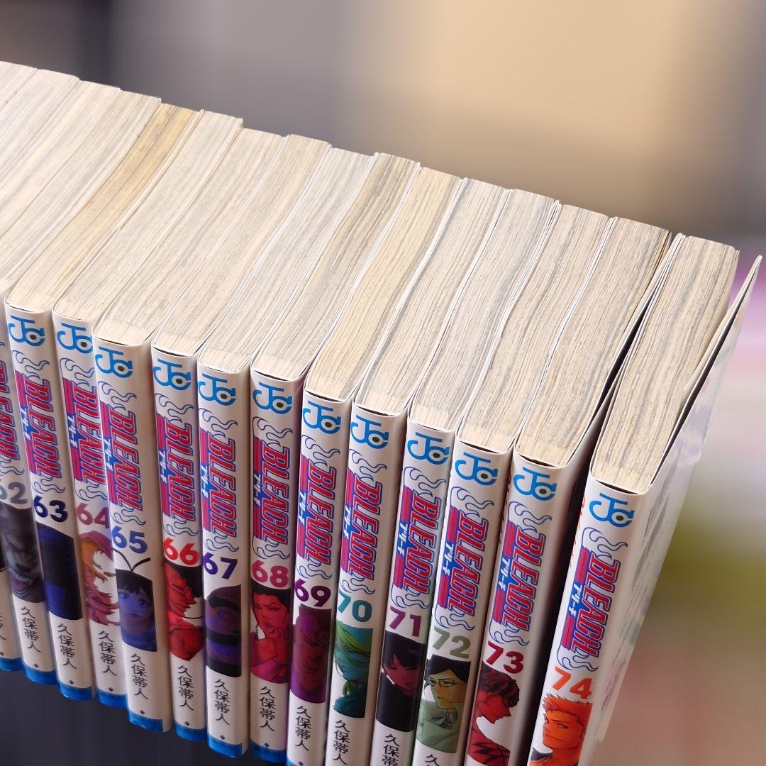 久保帯人『BLEACH』1巻～74巻 全巻＋別巻3冊