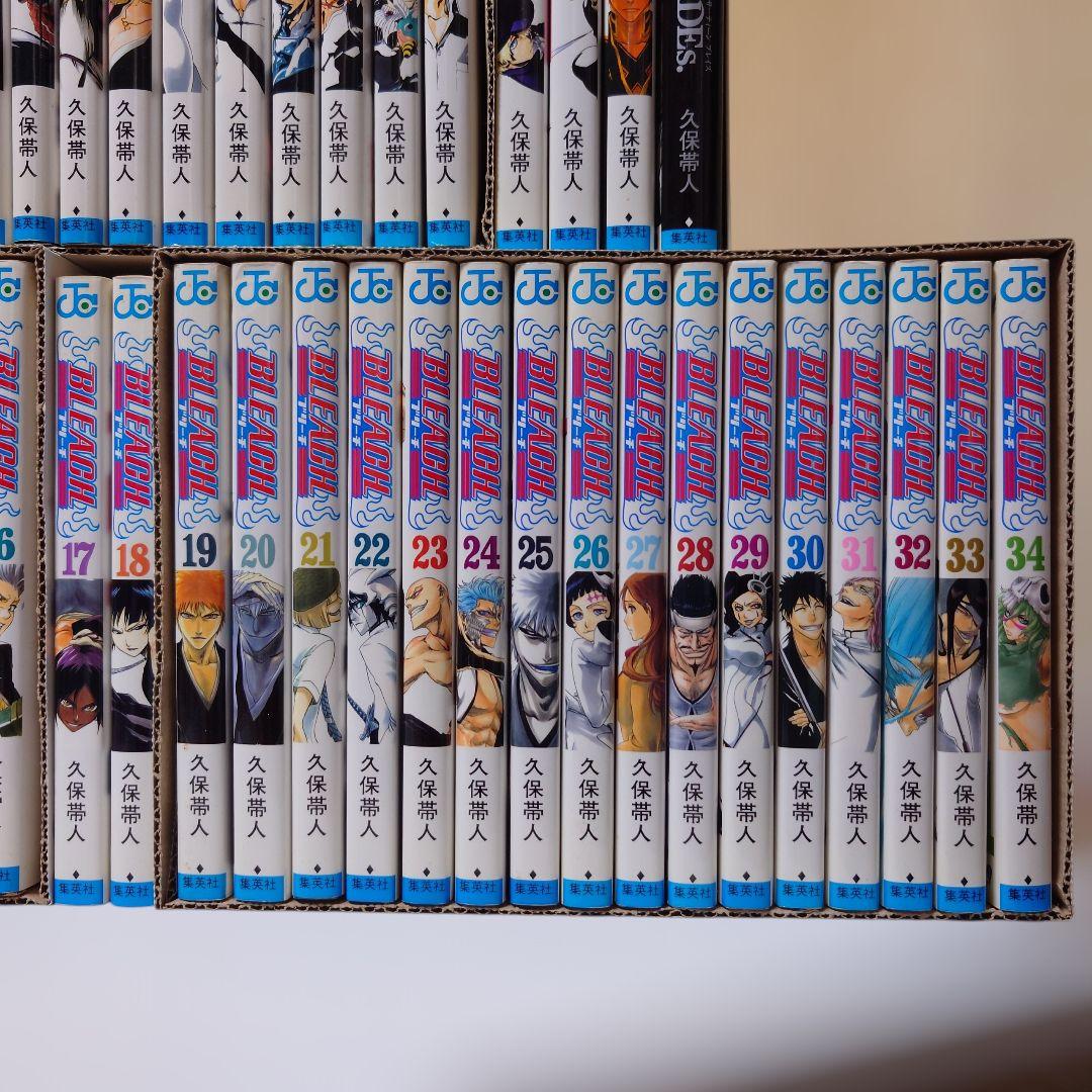 久保帯人『BLEACH』1巻～74巻 全巻＋別巻3冊