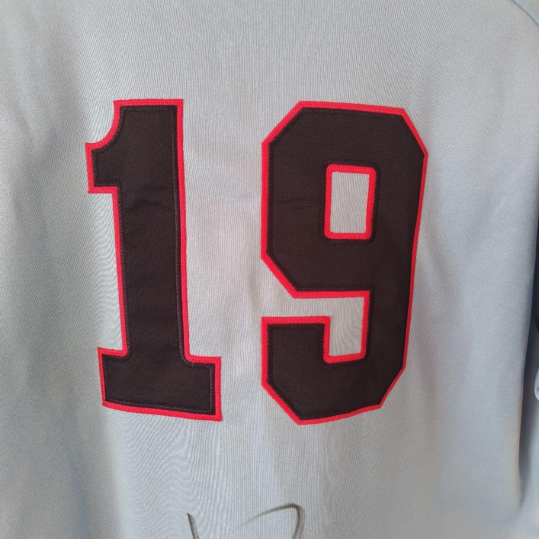 最終価格【アレンジ品】広島東洋カープ 復刻ユニフォーム#19 野村祐輔さん O