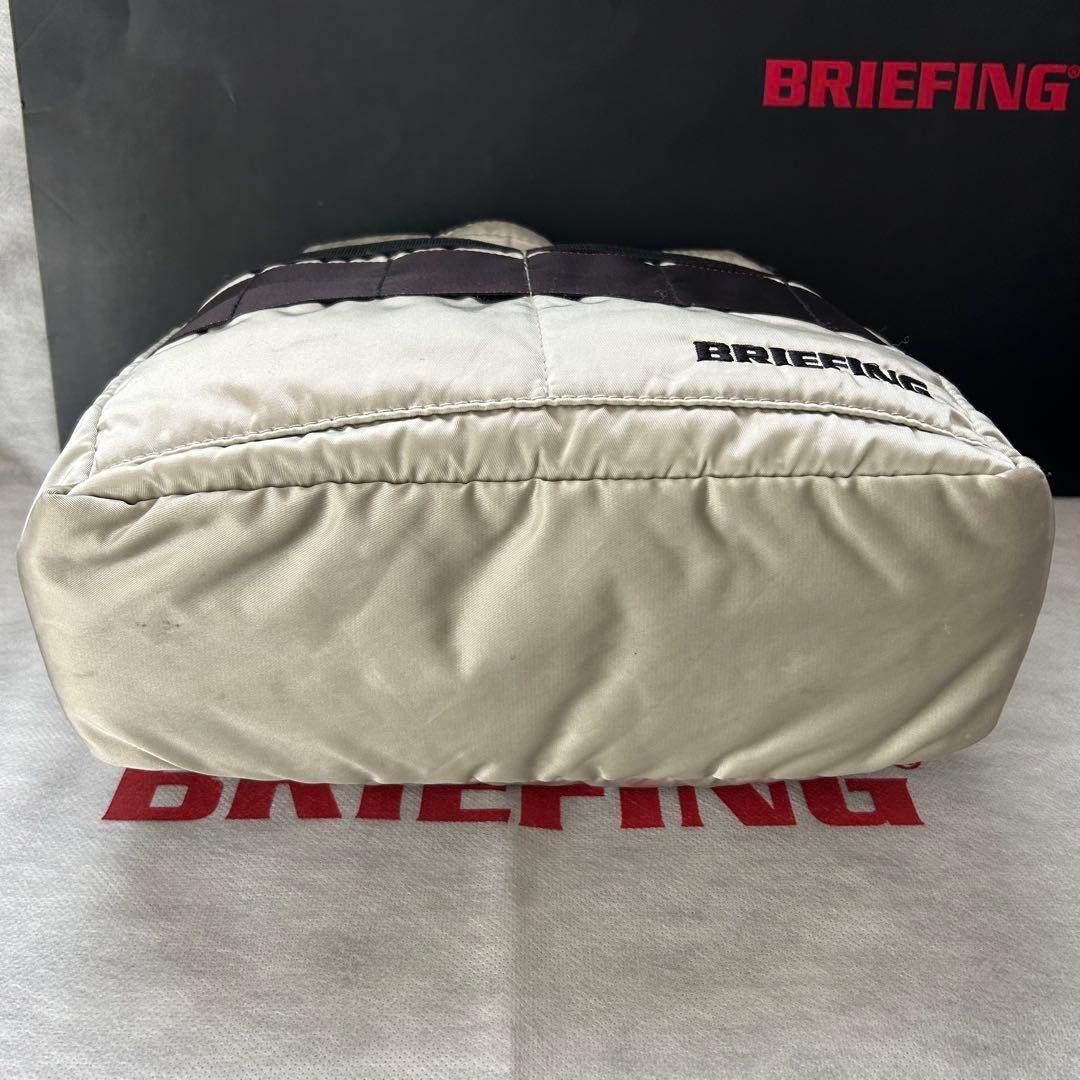 BRIEFING カートバッグ CART TOTE HOLIDAY ホワイト