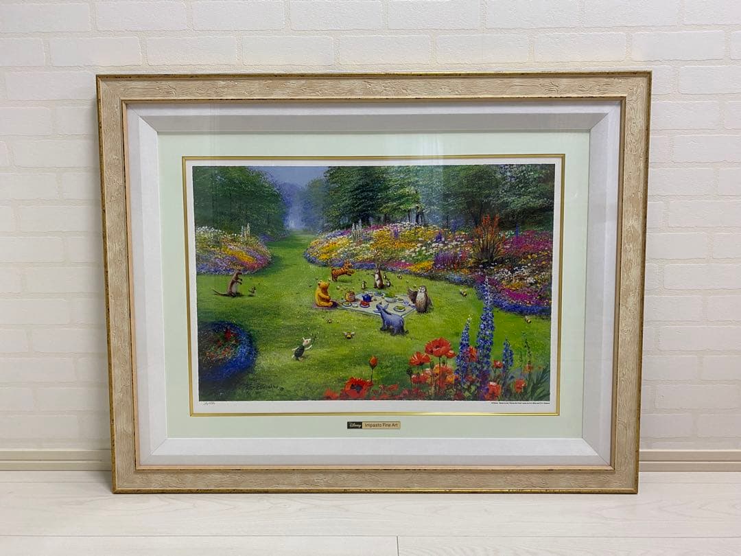 限定生産 188枚 くまのプーさん　ディズニー アート コレクション