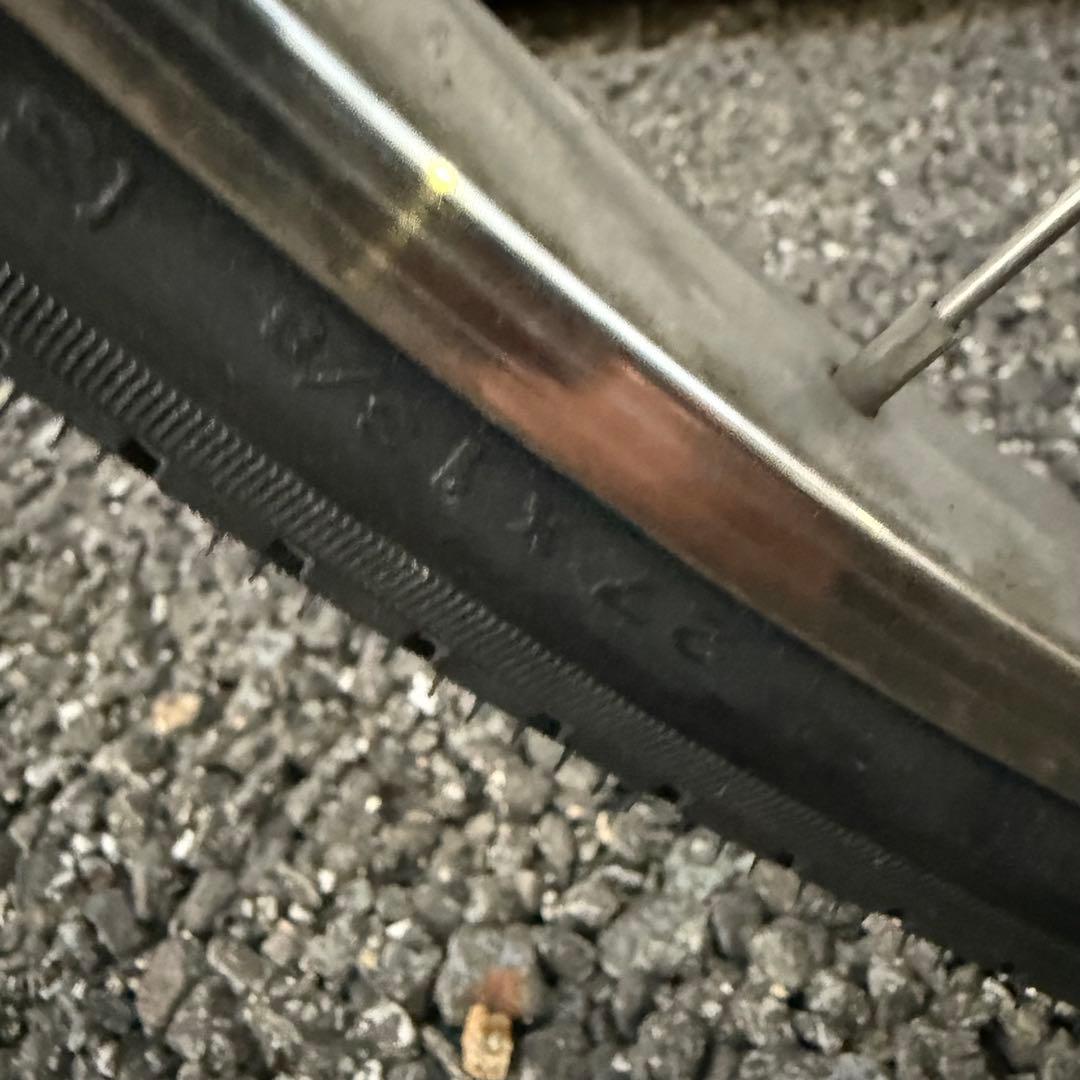 街乗り用自転車 27インチ カゴ/鍵/変速機/オートライト付