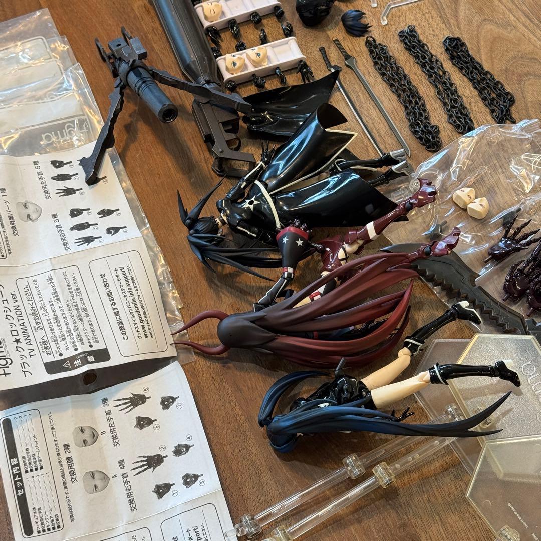 ブラックロックシューター　figma セット　ジャンク品　バラ売り、お値下げ不可