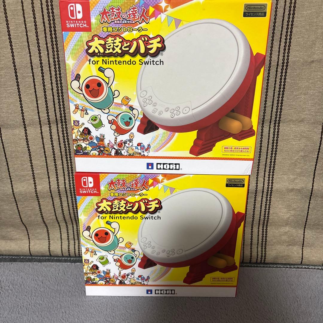 Nintendo Switch 太鼓の達人ドンダフルフェスティバル　太鼓とバチ