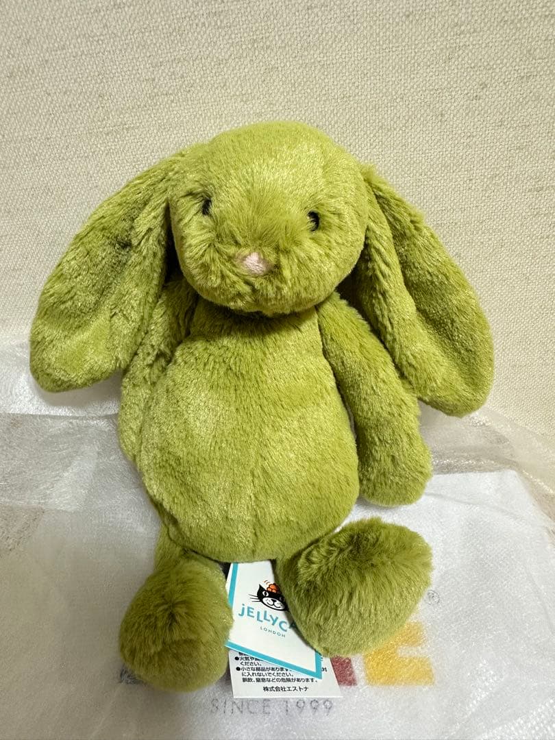  リトル苔うさぎ正規品 S Bashful Moss Bunny