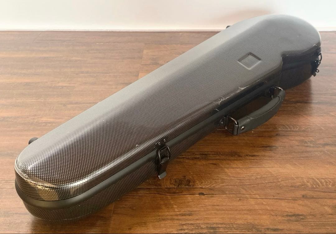 【値下げ！】KYLIESMAN バイオリンケース 4/4 カーボン製 付属品付き
