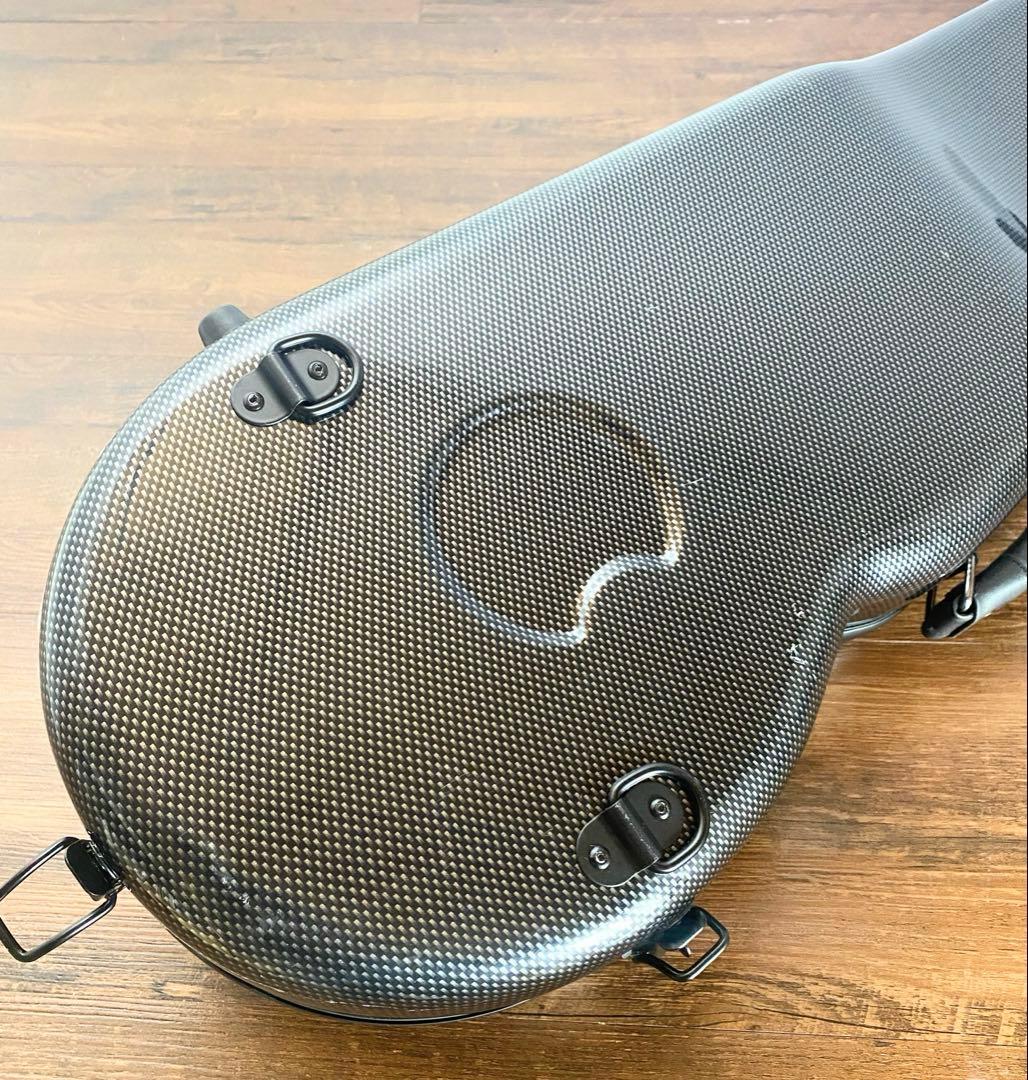 【値下げ！】KYLIESMAN バイオリンケース 4/4 カーボン製 付属品付き