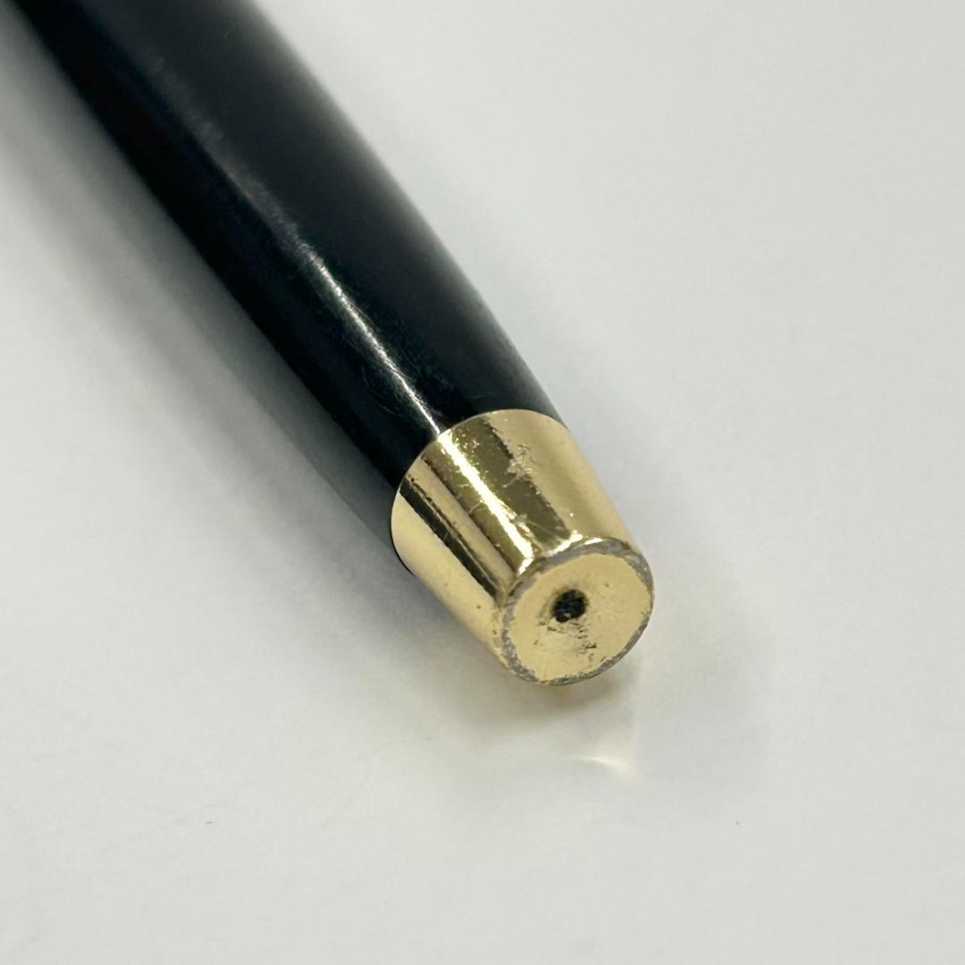 PLATINUM プラチナ 万年筆 ペン先14K ブラック×ゴールド キャップ式