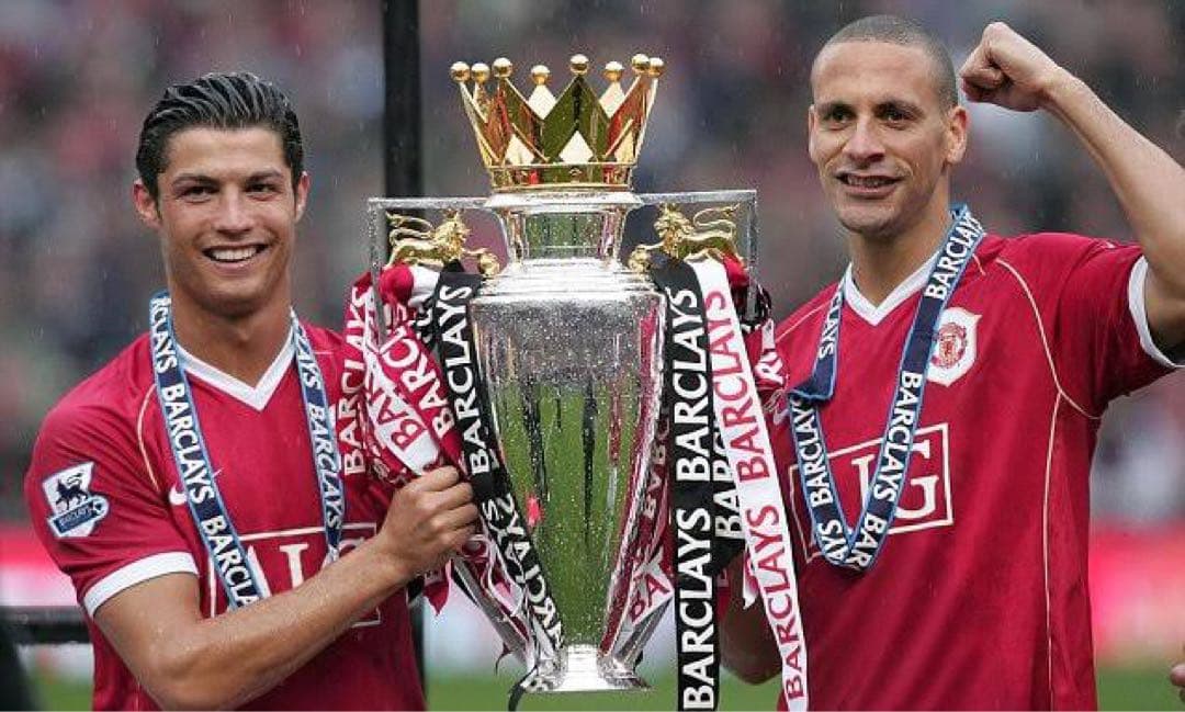 ロナウド　直筆サインフォト　2006年　マンチェスターユナイテッド　ザダグアウト