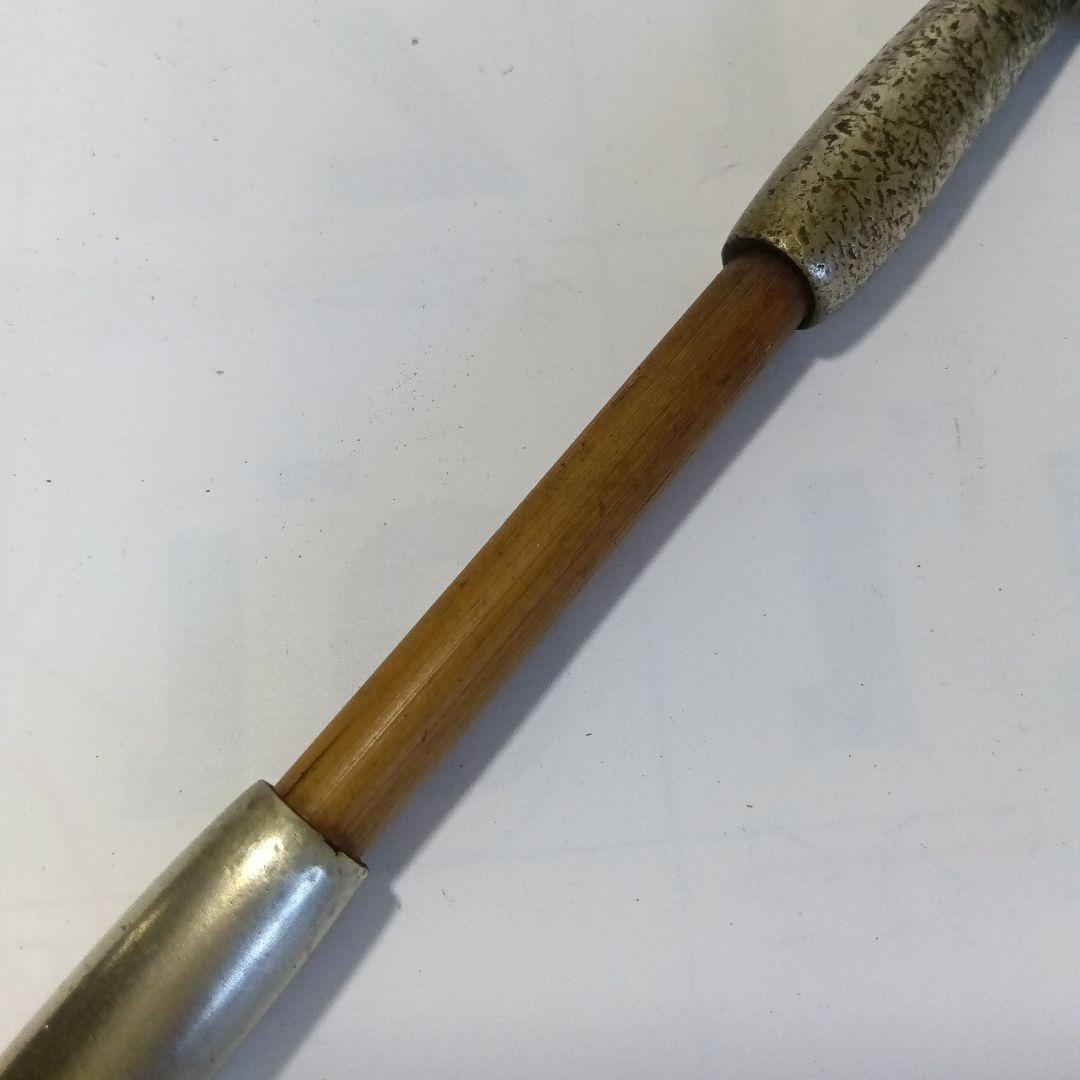 「アンティーク　レトロ」古美術 骨董（村田・保証）刻印 煙管 18㎝