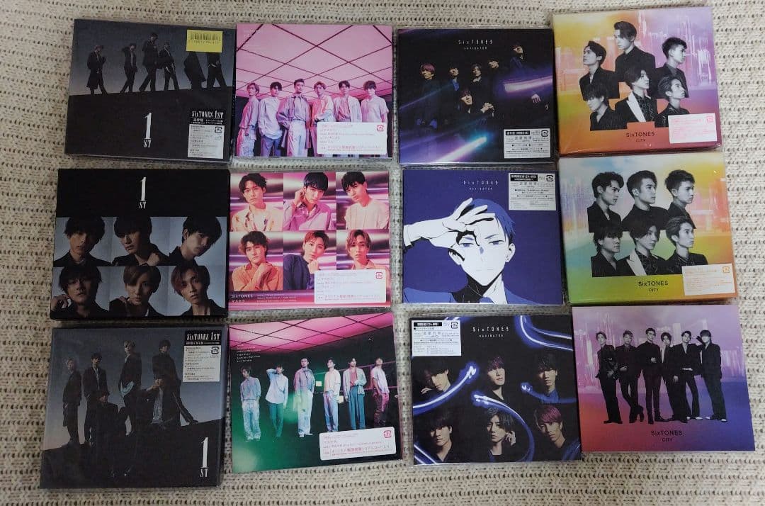 SixTONES　シングルCDまとめ売り/初回盤/期間限定盤/通常盤初回仕様