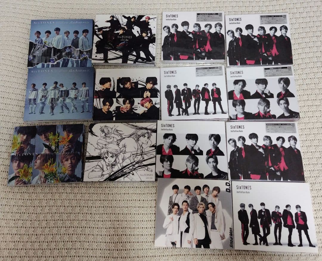 SixTONES　シングルCDまとめ売り/初回盤/期間限定盤/通常盤初回仕様