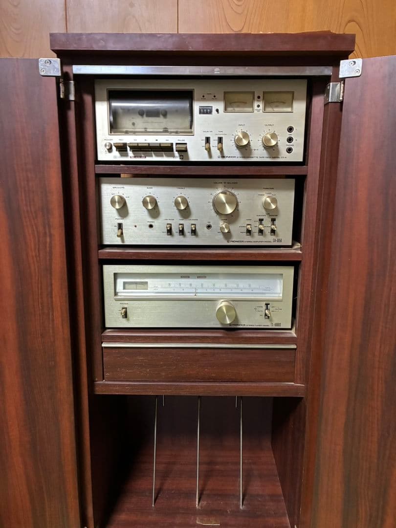 値下げ！Pioneer PL-A300他 オーディオ4点セット 当時物 現状品