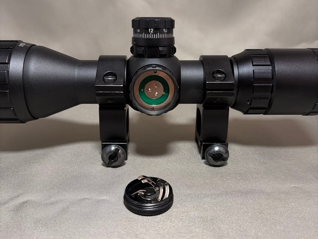 【美品】東京マルイ　NEWイルミネーテッド・ショートズームスコープ（3〜9倍）