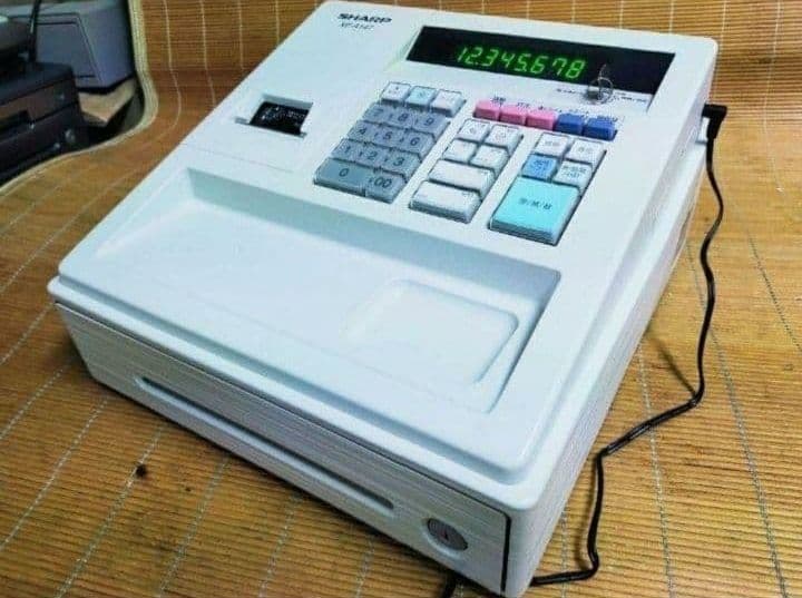 シャープレジスター　XE-A147　PC連携売上管理フル設定無料　888111