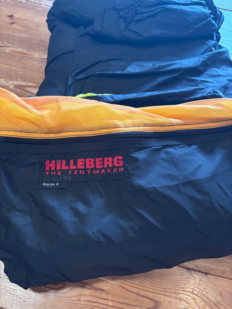 ヒルバーグ　HILLEBERG ケロン4GT フットプリント付