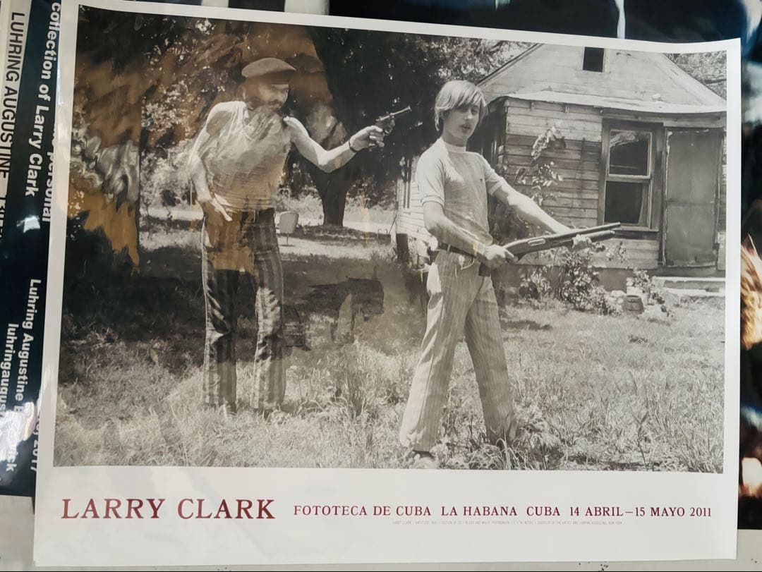 Larry Clark ラリー・クラーク 2011年展覧会 希少ポスター