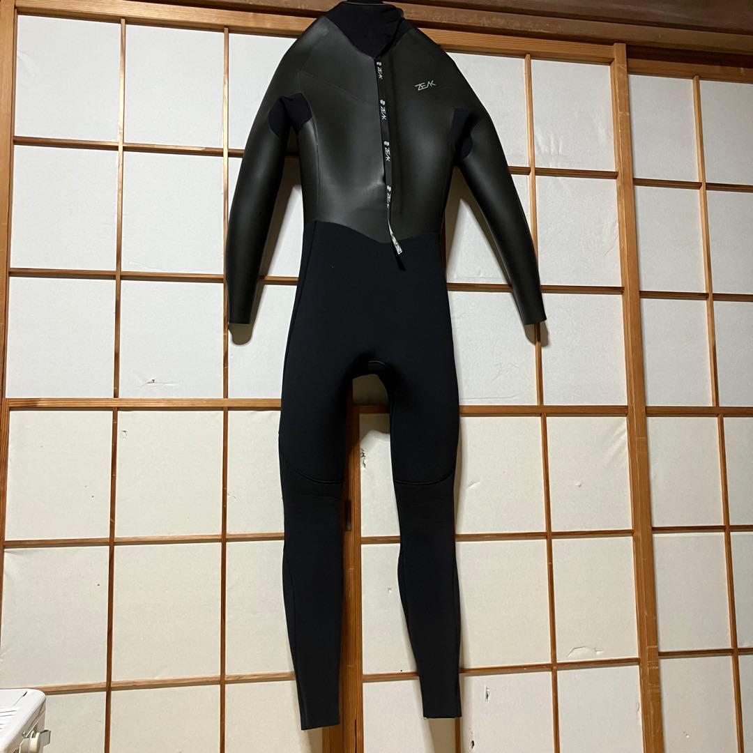 【美品】ZEAK セミドライ フルスーツ 5x3mm Sサイズ