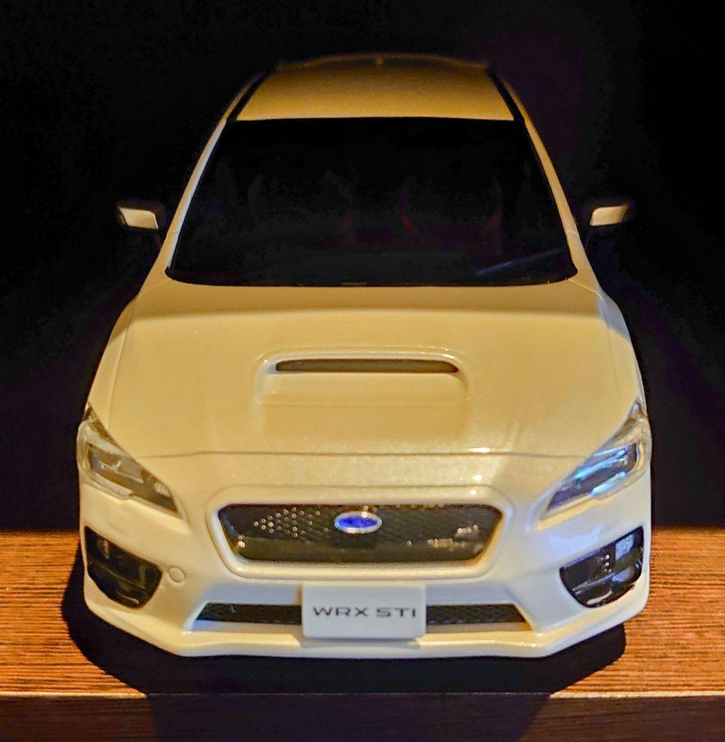京商/SAMURAI 1/18 SUBARU WRX STI TypeS(白)