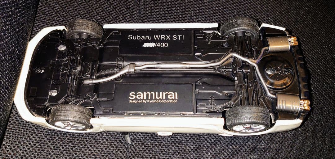 京商/SAMURAI 1/18 SUBARU WRX STI TypeS(白)