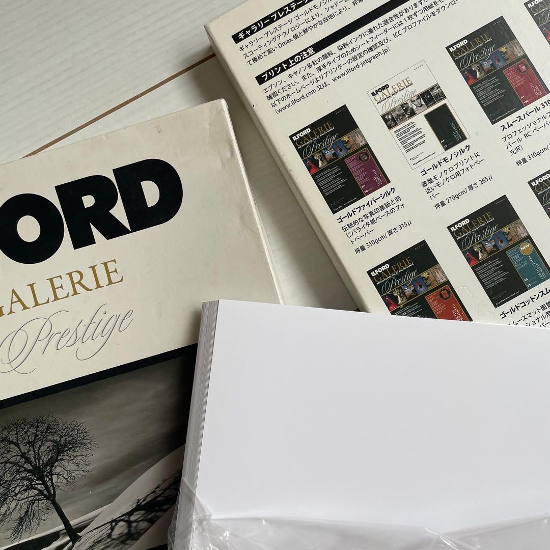 OA機器 ILFORD PRESTIGE GOLDMONOSILKJPN A4 50