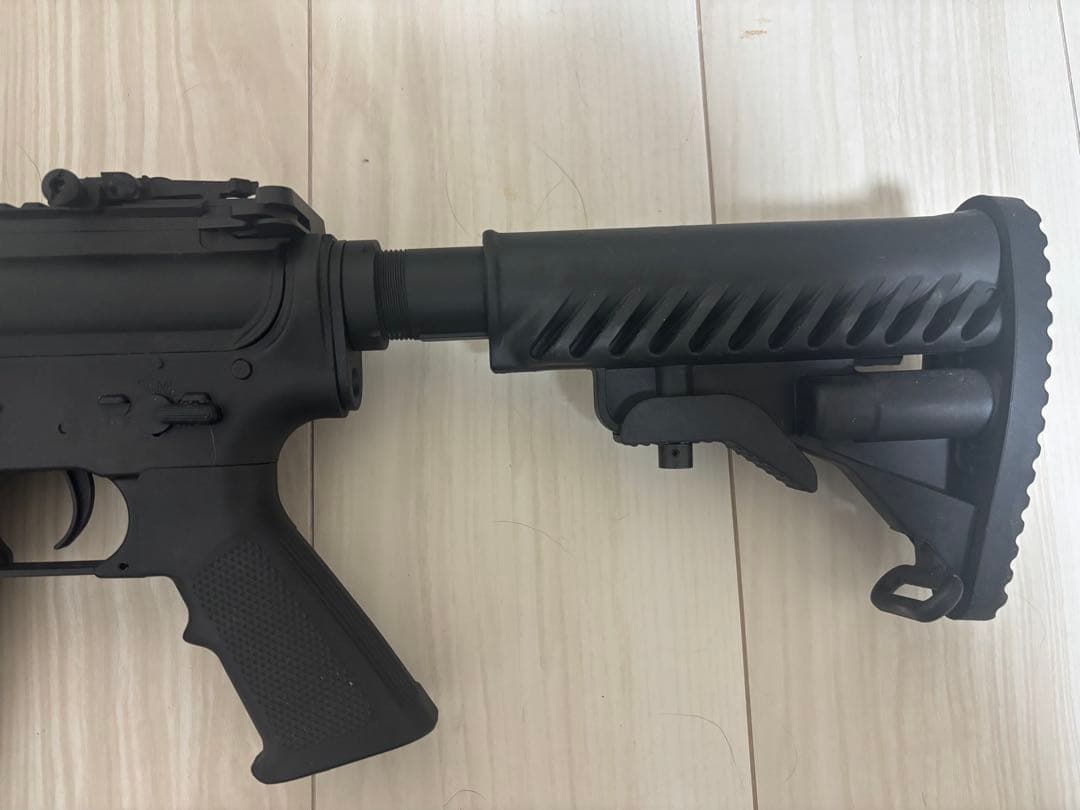 APS製　M4 次世代電動ガン ブラック 可調式ストック