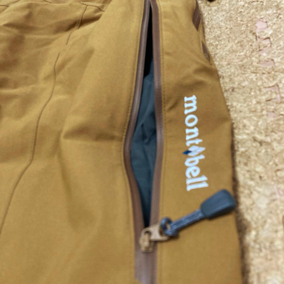 【美品】モンベル mont-bell モンベル パウダーホップM-Sメンズ茶