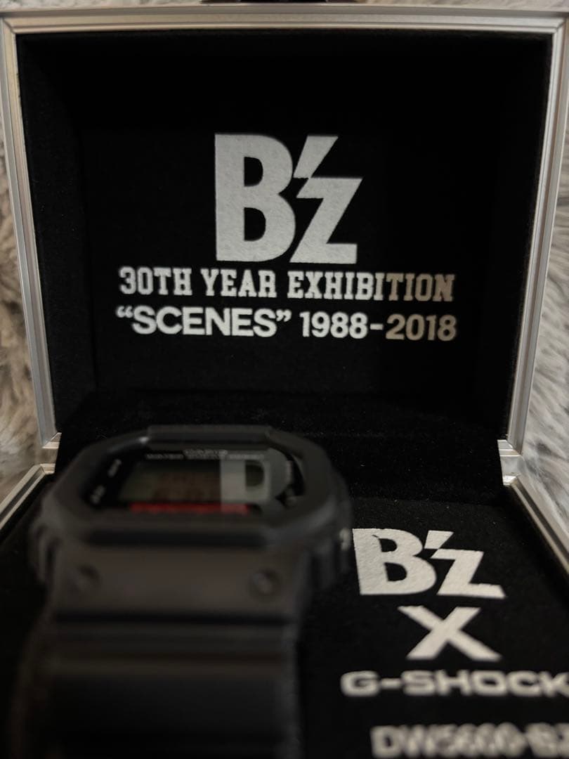 B'z G-SHOCK DW-5600 LIMITED MODEL ブラック