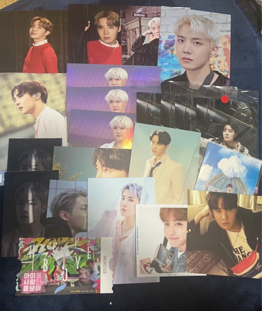 BTS ホソク トレカ ミニフォト ポストカード 纏め