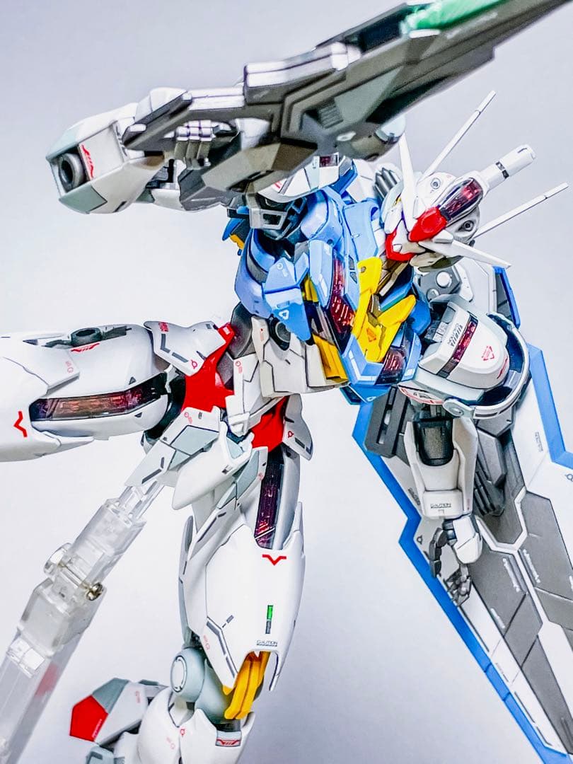 フルメカニクス 1/100 ガンダムエアリアル 塗装済み完成品