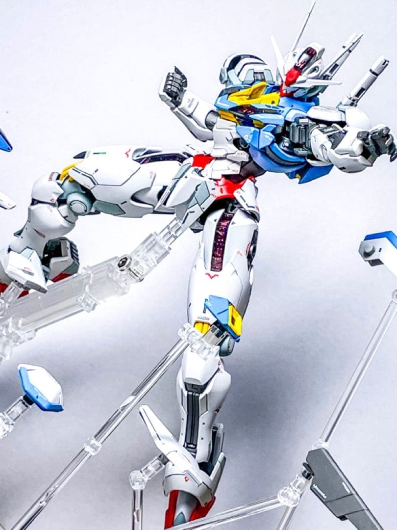 フルメカニクス 1/100 ガンダムエアリアル 塗装済み完成品