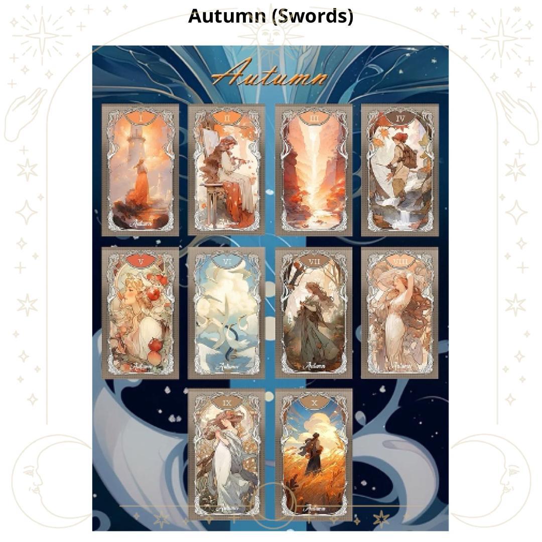 【正規品タロットカード】超レアなコレクターズデッキ✨美しい四季の庭のタロット