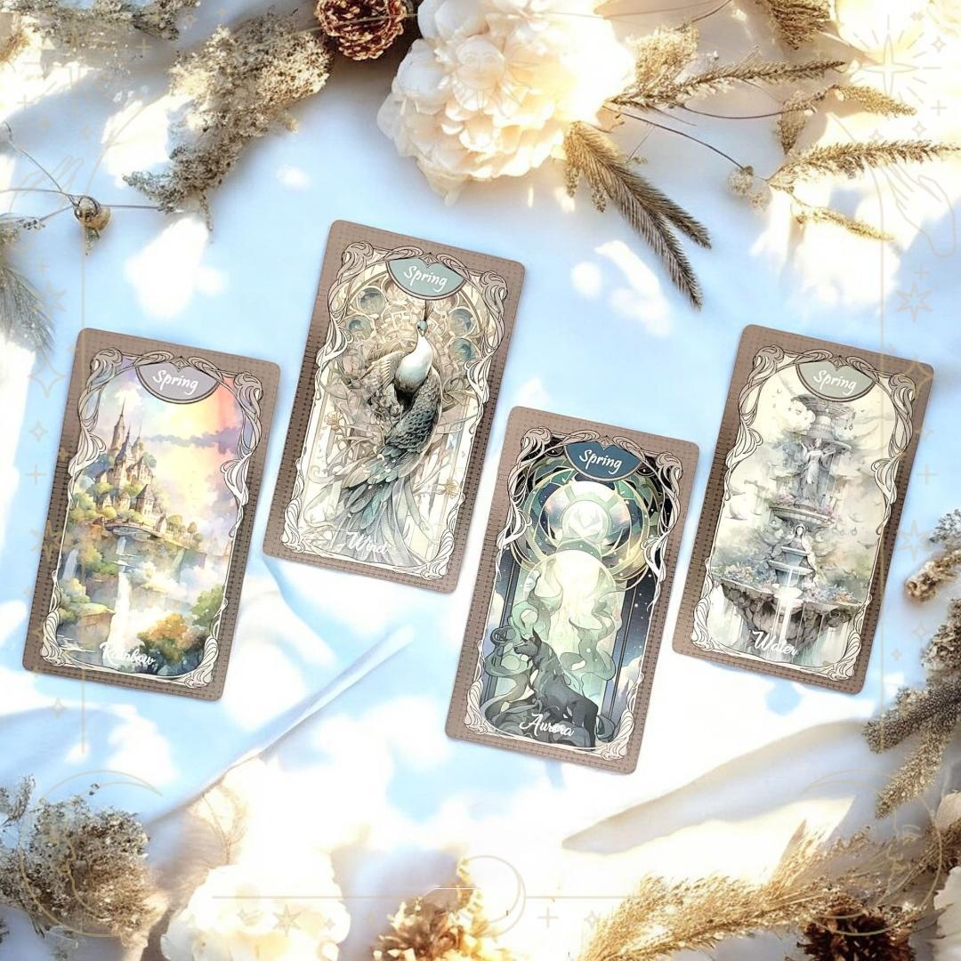 【正規品タロットカード】超レアなコレクターズデッキ✨美しい四季の庭のタロット