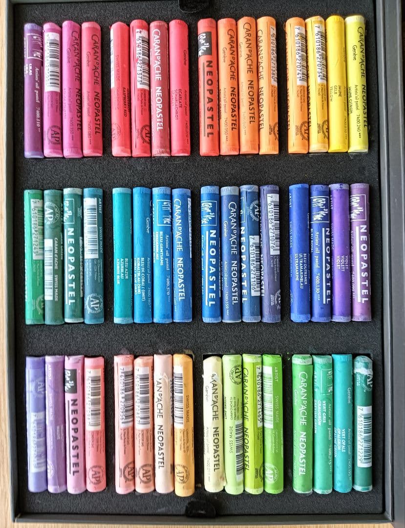 CARAN D'ACHE NEOPASTEL 96色　カランダッシュネオパステル