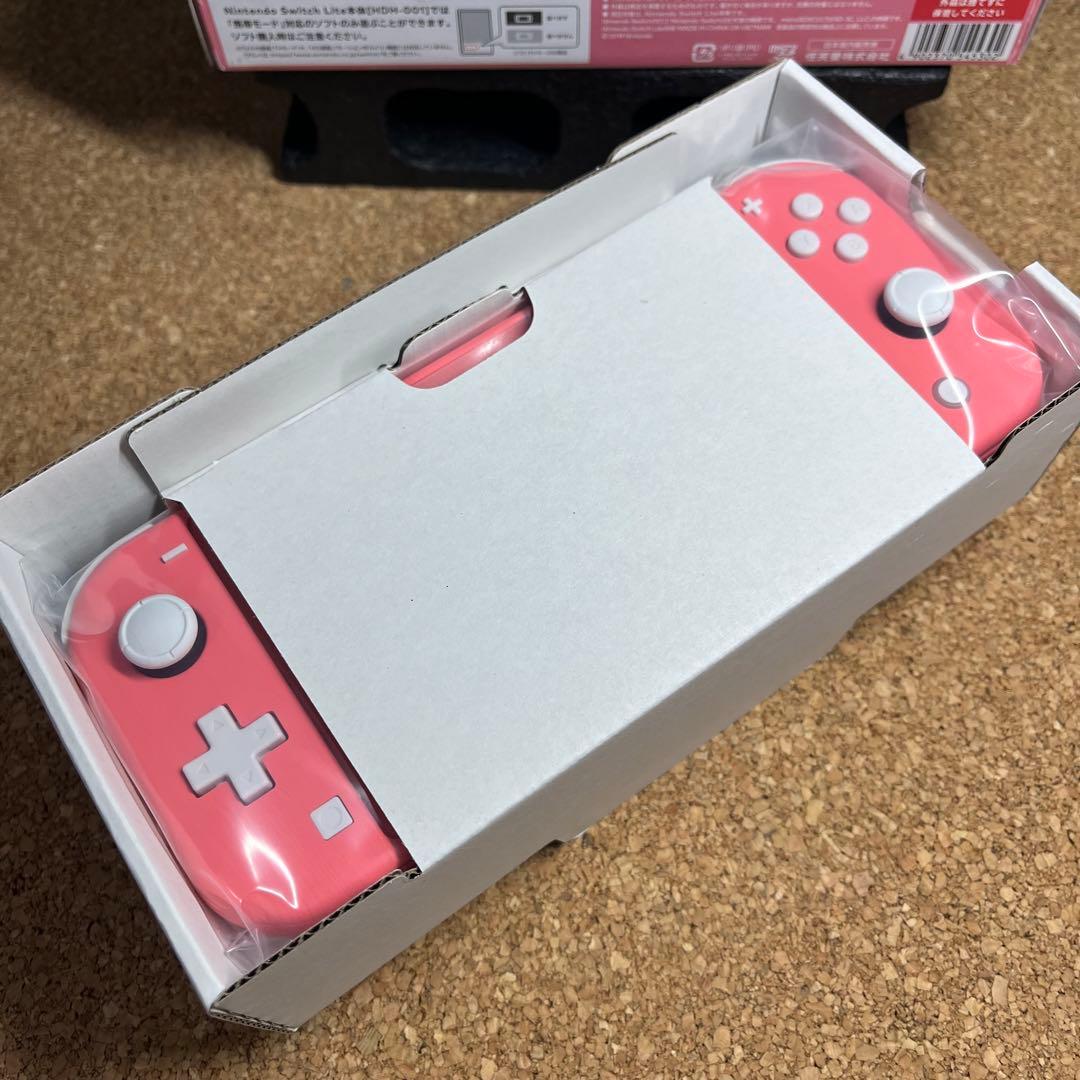 【新品未使用】Nintendo Switch Lite 本体 ピンク/Coral