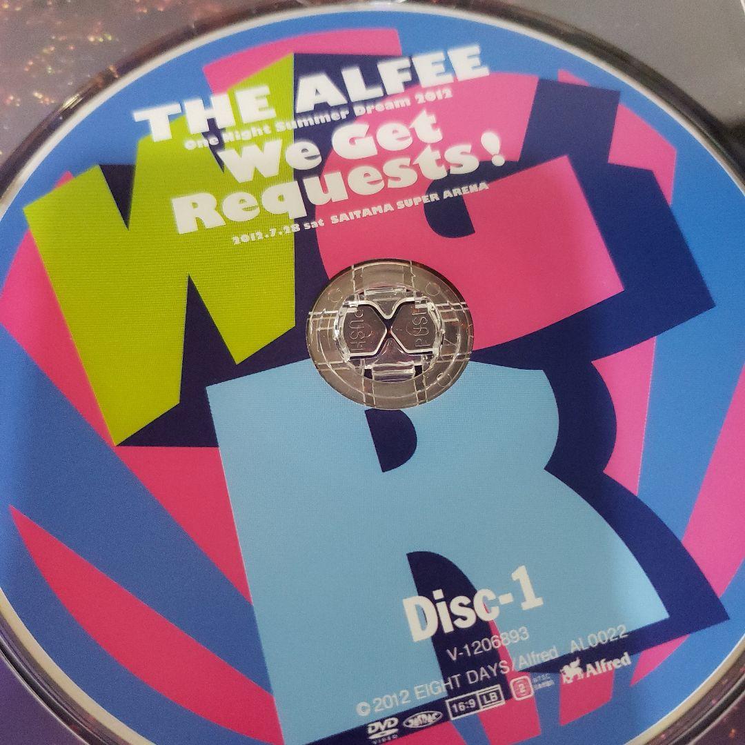 THE ALFEE 2012 We Get Requests!　DVD