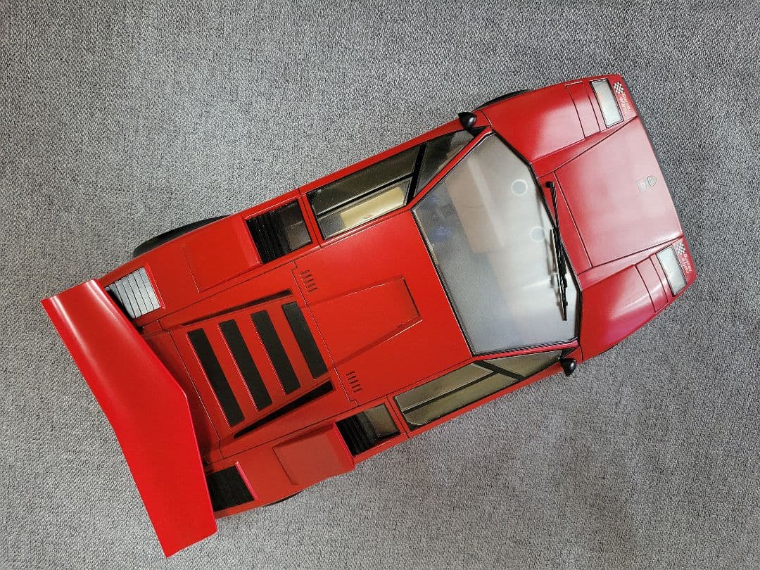 タミヤカウンタックLP500S 1/12スペア ボディ(当時物)塗装済み完成品