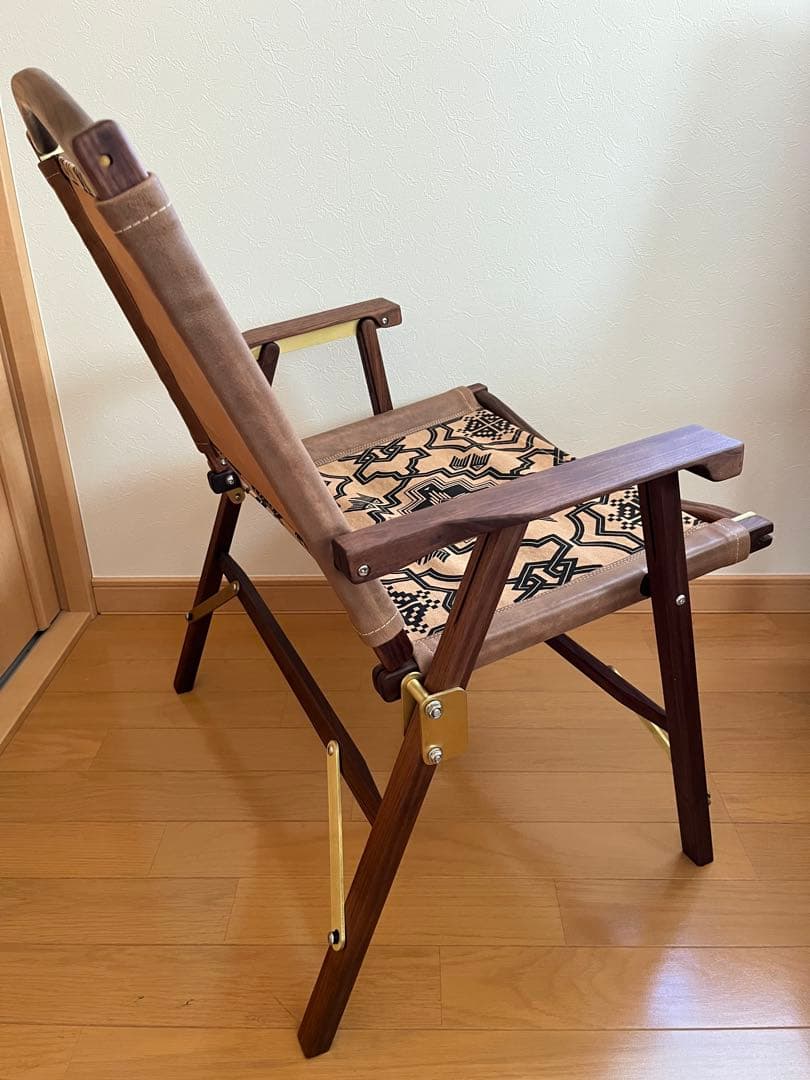 新品GARAKUDAダークブラウン YURAチェアKamping BigTote