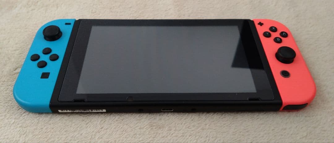 【中古】Nintendo Switch 本体セット 箱無し ケース プロコン 付