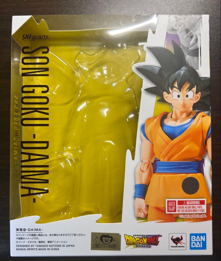 s.h.figuarts 孫悟空 DIMA スーパーサイヤ人ゴット ＋通常つき