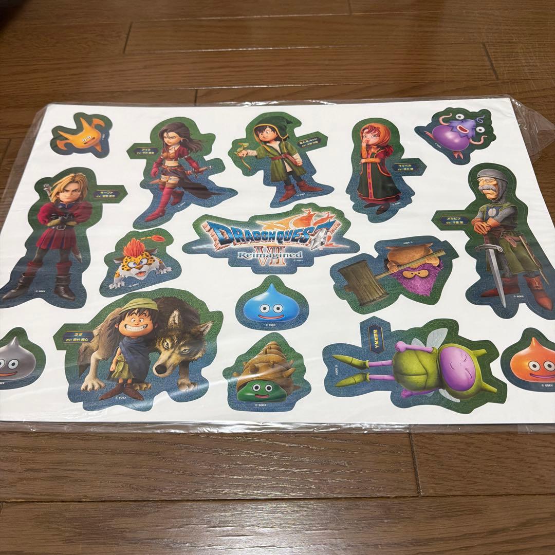 ドラゴンクエスト7 販促　告知　POP ドラクエ　Ⅶ DVD