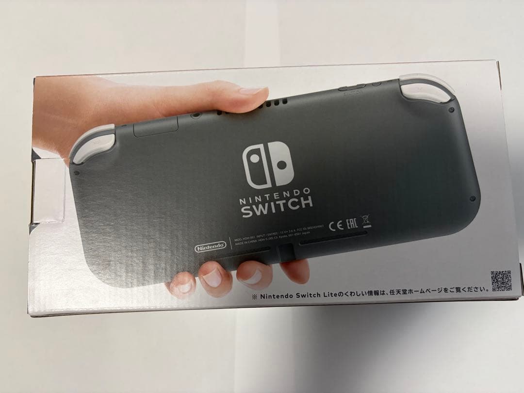 新品 Nintendo Switch Lite グレー 本体