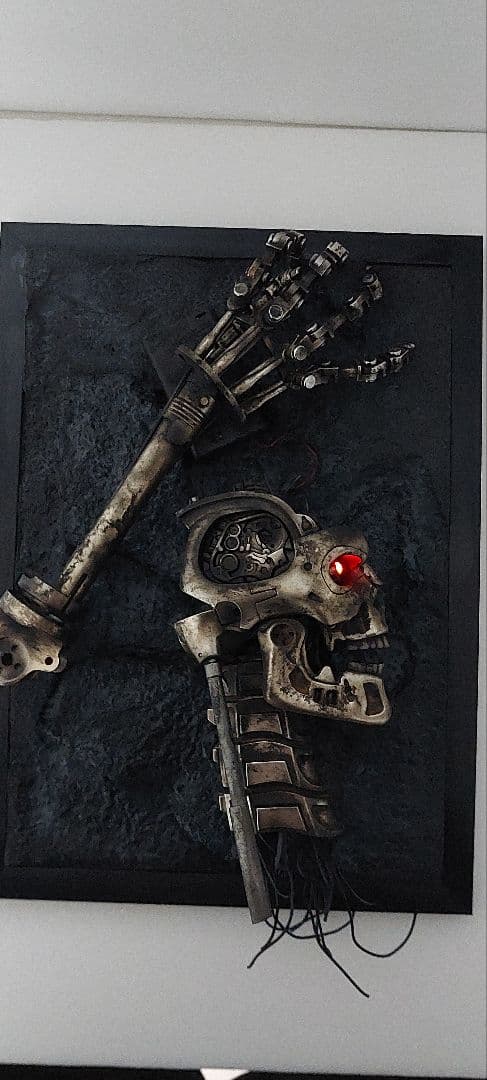 1/2 スケール　アシェット製 エンドスカル、エンドアーム焼損傷 残骸ジオラマ