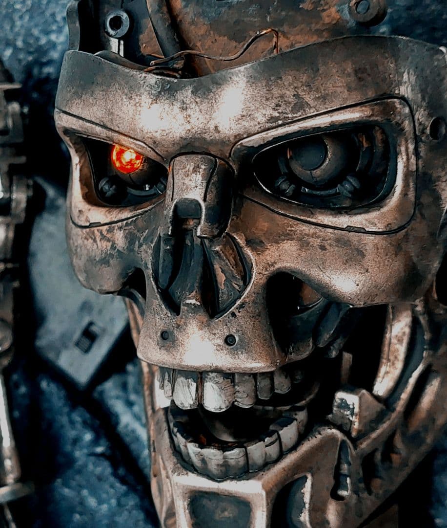 1/2 スケール　アシェット製 エンドスカル、エンドアーム焼損傷 残骸ジオラマ